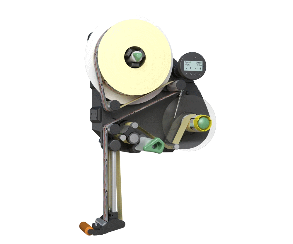 ALS label dispensers for automatic applications